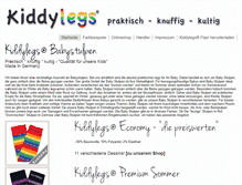 Tablet Screenshot of kiddylegs.de